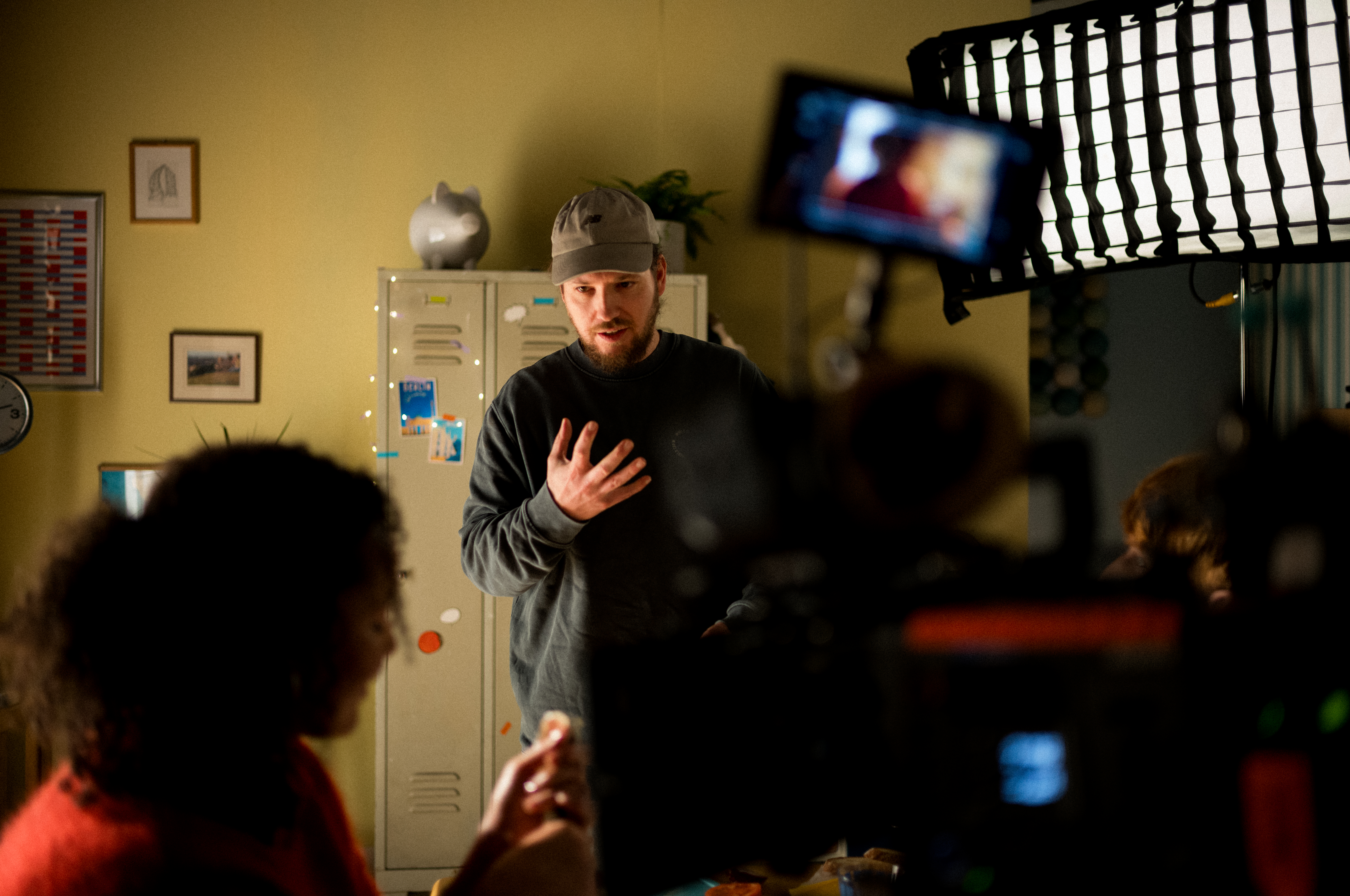 Robin Zom behind the scenes